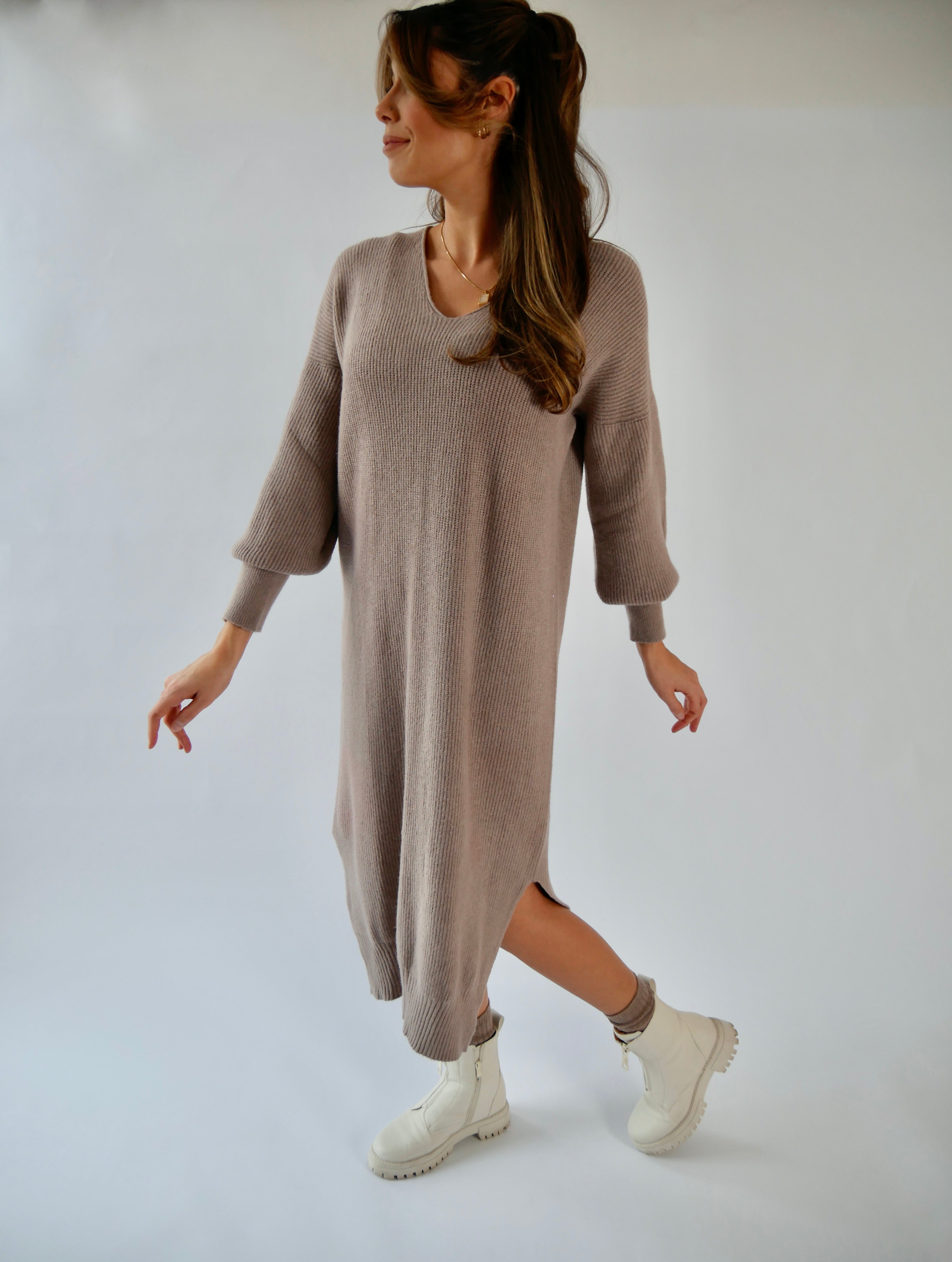 ELISE KNIT DRESS GK-FASHION ELISE KNIT DRESS GK-FASHION