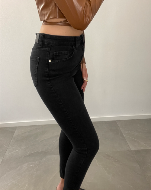 PANTOLON ADELE - ANTRASİT/SİYAH